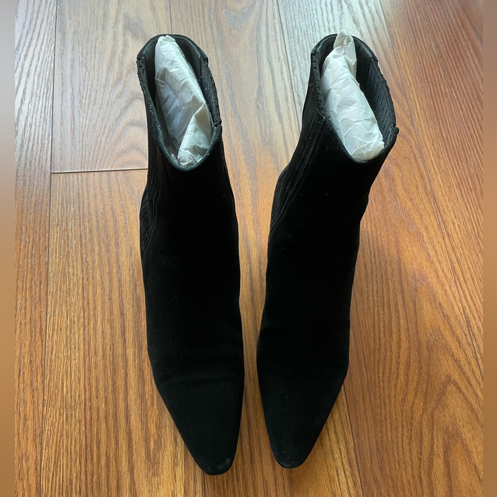 Jil Sander Suede Ankle Boots